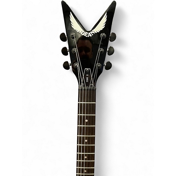Used Dean CADILLAC X Black Solid Body Electric Guitar