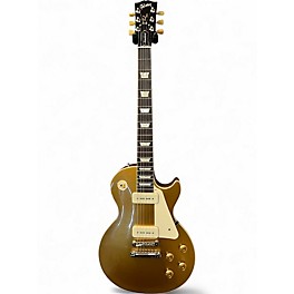 Used Gibson Les Paul Standard Gold Top Solid Body Electric Guitar