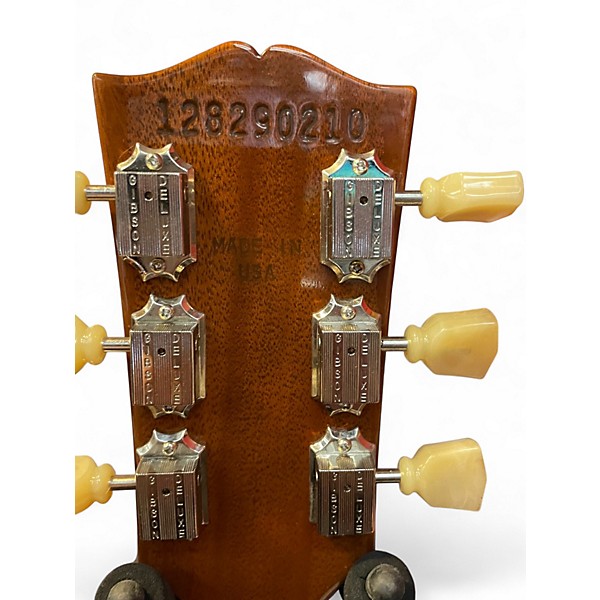 Used Gibson Les Paul Standard Gold Top Solid Body Electric Guitar