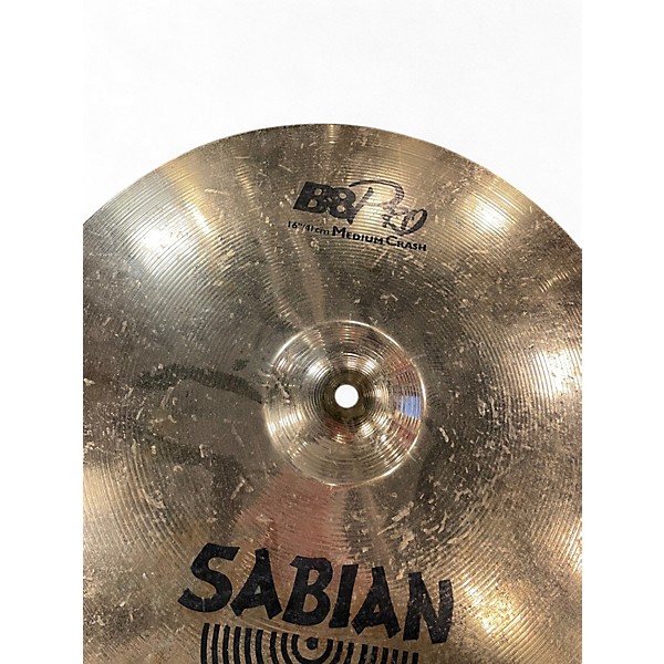 Used SABIAN 16in B8 PRO MEDIUM CRASH Cymbal