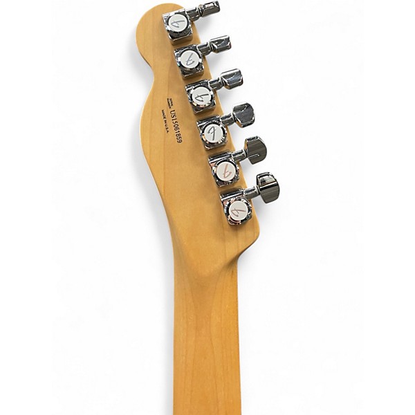 Used Fender Telcaster American Elite Aged Cherry Sunburst Solid Body Electric Guitar