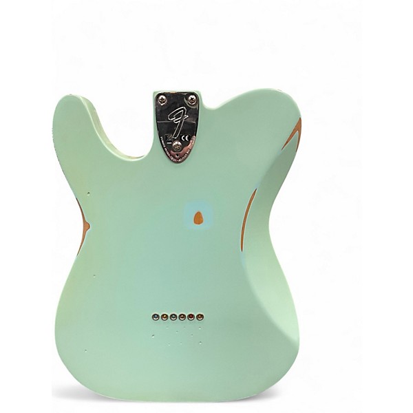 Used Fender Telecaster Vintera 70's Roadworn Daphne Blue Solid Body Electric Guitar