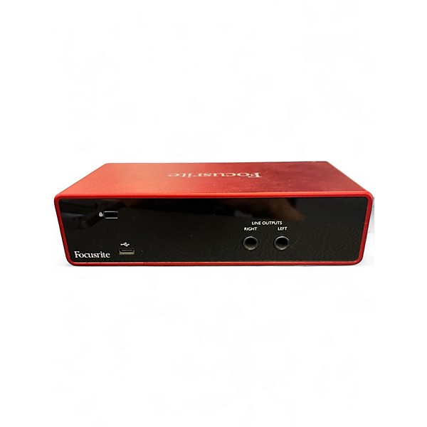 Used Focusrite Scarlett 2i2 Audio Interface