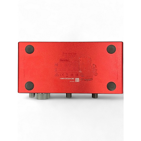 Used Focusrite Scarlett 2i2 Audio Interface