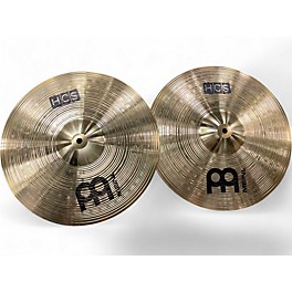 Used MEINL 14in HCS Hi Hat Pair Cymbal