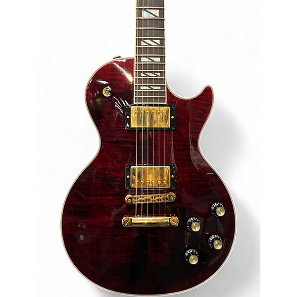 Used Gibson Les Paul Supreme Trans Red Solid Body Electric Guitar