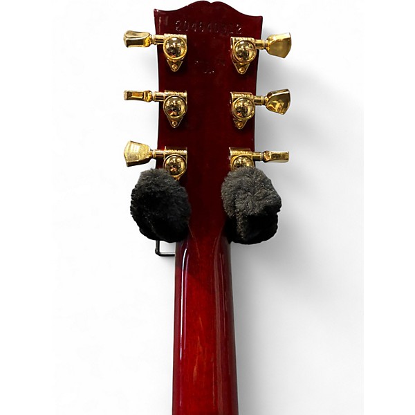 Used Gibson Les Paul Supreme Trans Red Solid Body Electric Guitar