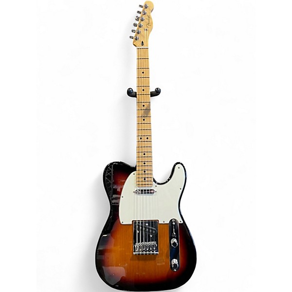 Used 2020 Fender Player Telecaster 2 Tone Sunburst Solid Body Electric Guitar
