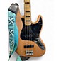 Used 2019 Squier Classic Vibe 70s Jazz Bass Natural Electric Bass Guitar thumbnail
