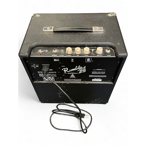 Used Fender Rumble 25 25W 1x8 Bass Combo Amp