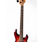 Used Ernie Ball Music Man stingray 35 hh 5 string  red sunburst Electric Bass Guitar