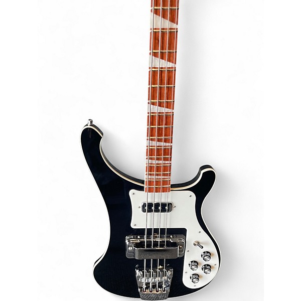 Used Rickenbacker 4003 Black Electric Bass Guitar