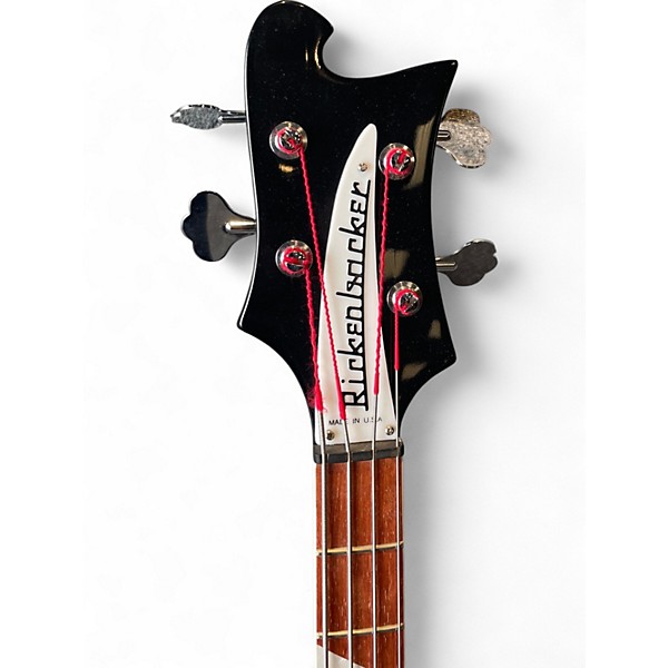 Used Rickenbacker 4003 Black Electric Bass Guitar