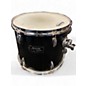 Used Ludwig 6 Piece Accent Black Drum Kit