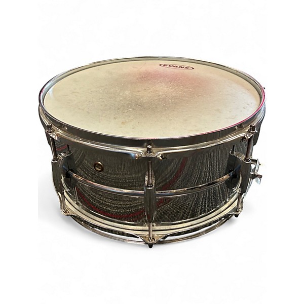 Used Ludwig 6 Piece Accent Black Drum Kit