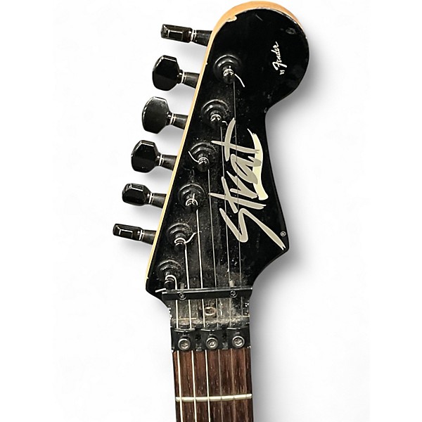 Used Fender Limited Edition HM Stratocaster White Solid Body Electric Guitar