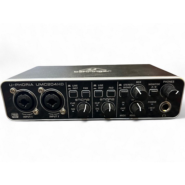Used Behringer U-Phoria UMC404HD Audio Interface