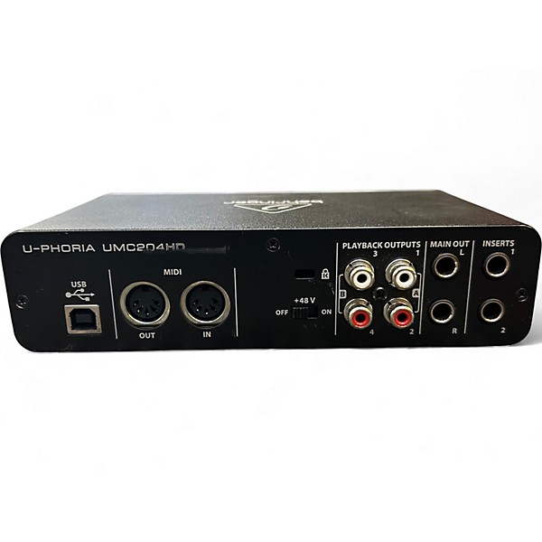 Used Behringer U-Phoria UMC404HD Audio Interface