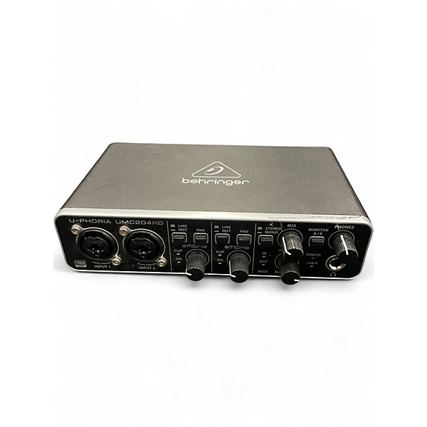 Used Behringer U-Phoria UMC204HD Audio Interface