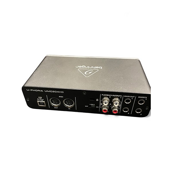 Used Behringer U-Phoria UMC204HD Audio Interface