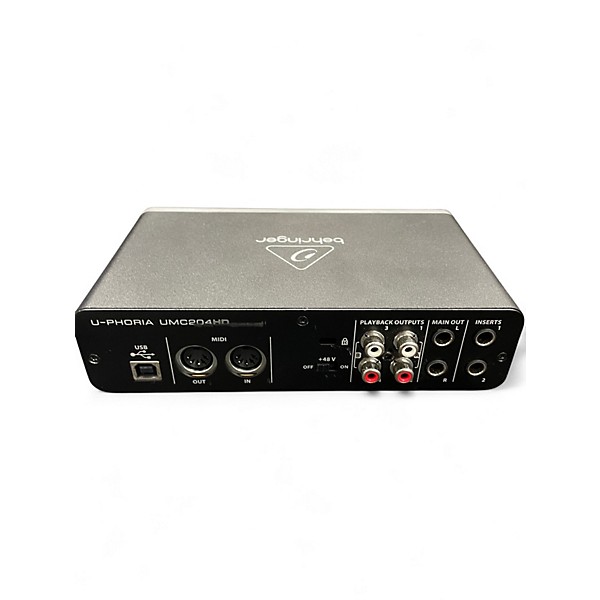 Used Behringer UMC204HD Audio Interface