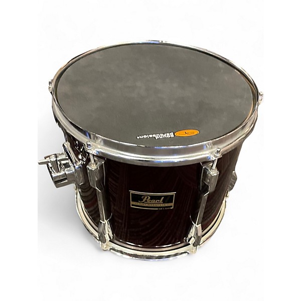 Used Pearl 5 Piece Export Wine Red Drum Kit