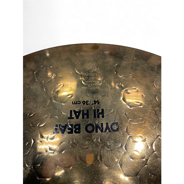 Used Zildjian 14in KZ HIHAT PAIR Cymbal