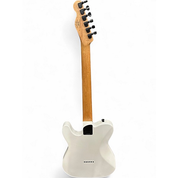 Used Squier Contemporary Telecaster HH Champagne White Solid Body Electric Guitar