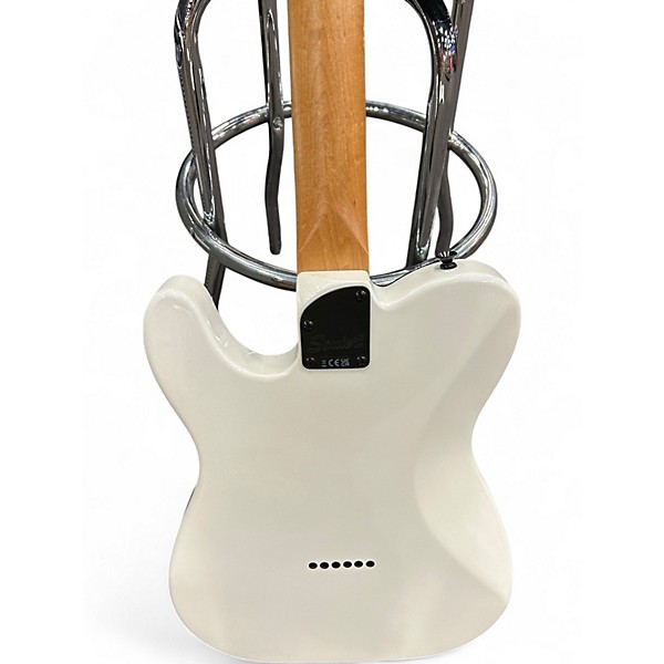 Used Squier Contemporary Telecaster HH Champagne White Solid Body Electric Guitar