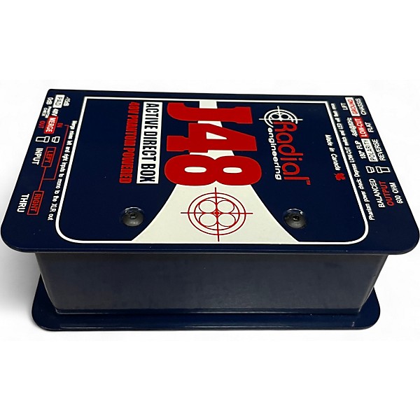 Used Radial Engineering J48 Phantom Powered Active DI Direct Box