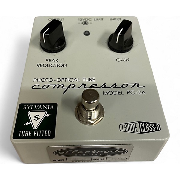 Used Effectrode PC-2A Photo-Optical Tube Compressor Effect Pedal