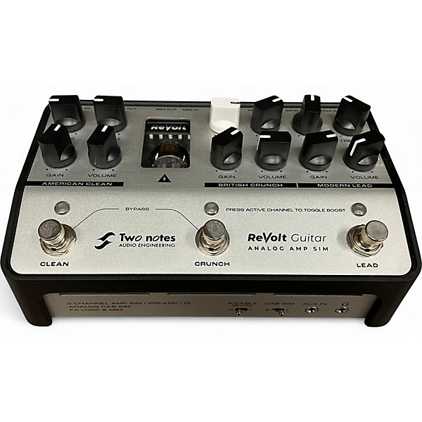 Used Two Notes AUDIO ENGINEERING ReVolt Guitar Preamp