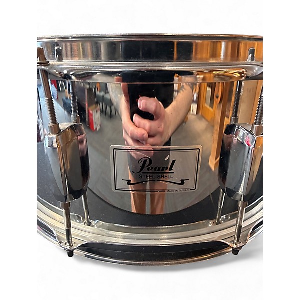 Used Pearl 14X6 Export Steel Chrome Drum