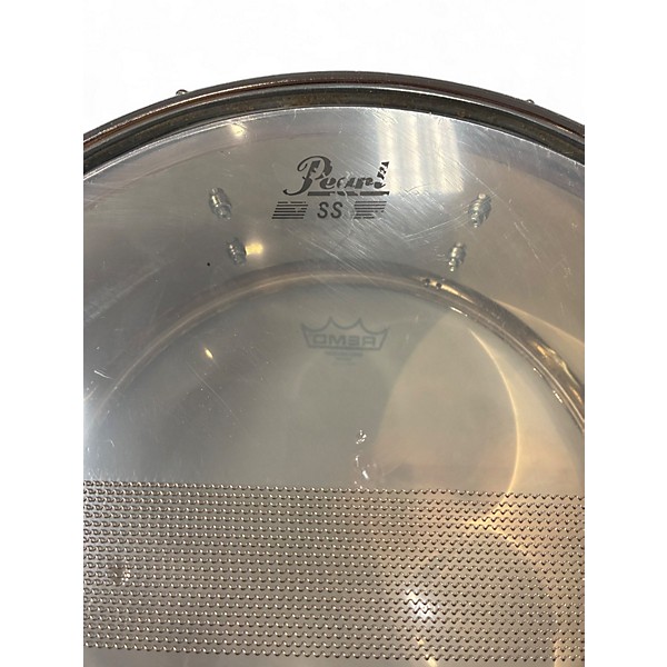 Used Pearl 14X6 Export Steel Chrome Drum