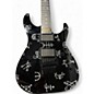 Used ESP LTD KIRK HAMMETT DEMONOLGY Black Solid Body Electric Guitar