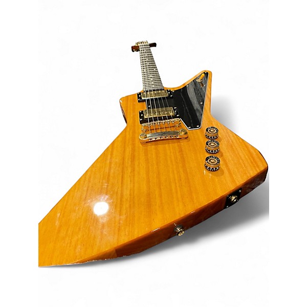 Used Epiphone Explorer Natural Solid Body Electric Guitar