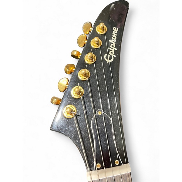 Used Epiphone Explorer Natural Solid Body Electric Guitar