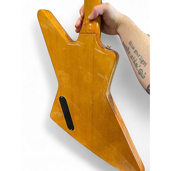 Used Epiphone Explorer Natural Solid Body Electric Guitar