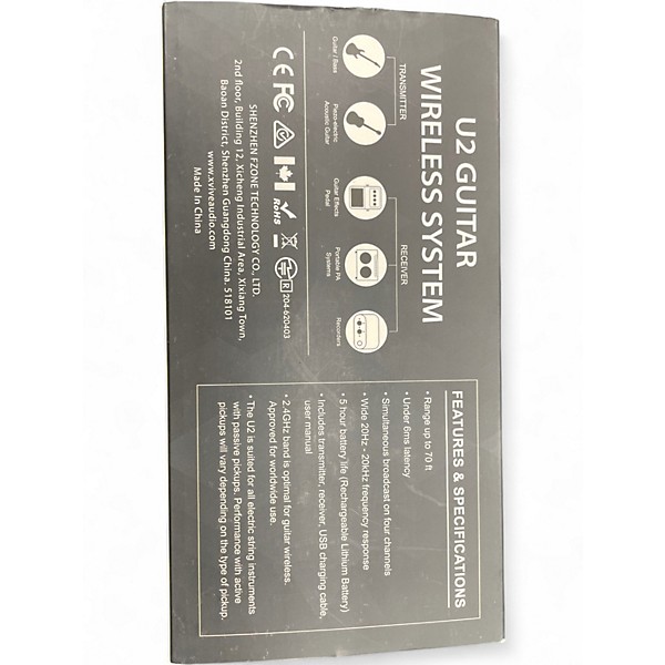 Used Xvive u2  Instrument Wireless System