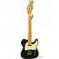 Used Squier Affinity Series Tele Custom Black Solid Body Electric Guitar thumbnail