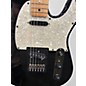 Used Squier Affinity Series Tele Custom Black Solid Body Electric Guitar