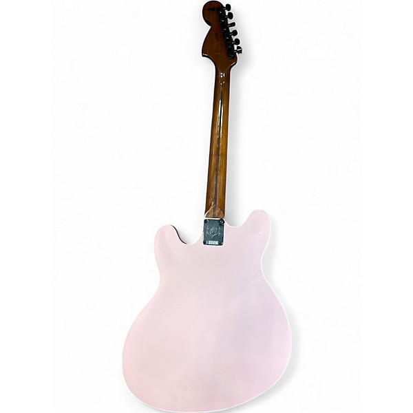 Used Fender Tom Delonge Signature Stratocaster Shell Pink Solid Body Electric Guitar