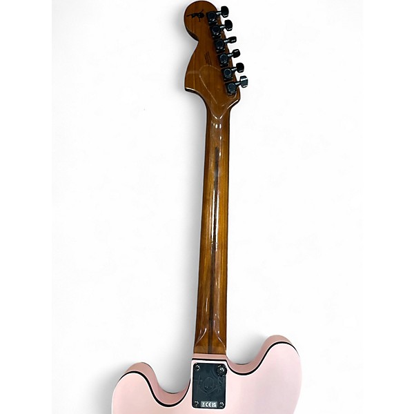 Used Fender Tom Delonge Signature Stratocaster Shell Pink Solid Body Electric Guitar