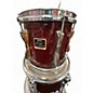 Used Yamaha 4 Piece Stage Custom Red Drum Kit thumbnail