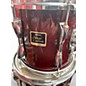 Used Yamaha 4 Piece Stage Custom Red Drum Kit