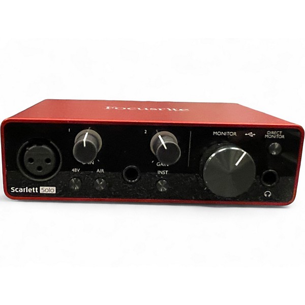 Used Focusrite Scarlett Solo Gen 3 Audio Interface