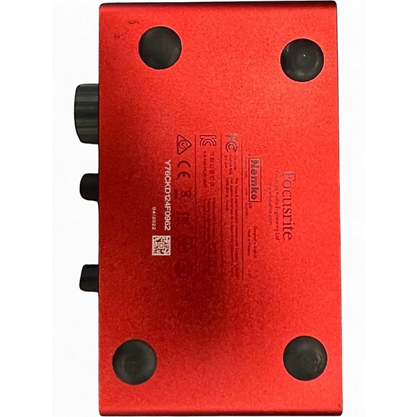 Used Focusrite Scarlett Solo Gen 3 Audio Interface