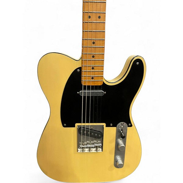 Used Squier 40th anniversary telecaster satin vintage blonde Solid Body Electric Guitar