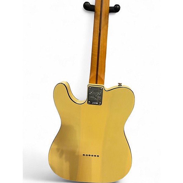 Used Squier 40th anniversary telecaster satin vintage blonde Solid Body Electric Guitar