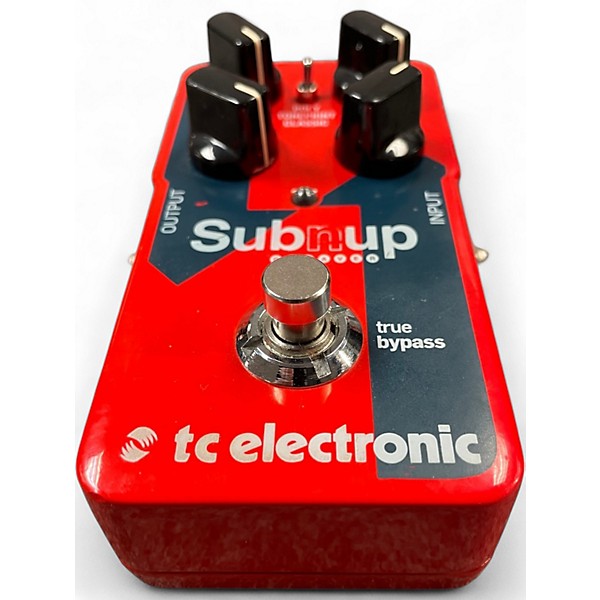 Used TC Electronic Sub N Up Octaver Effect Pedal